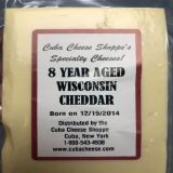 8 Year Aged Wisconsin Cheddar